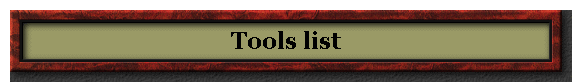 Tools list